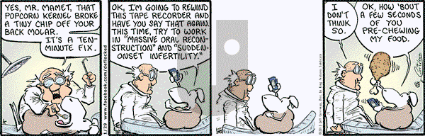 DeFlocked on Tuesday January 29, 2013 Comic Strip