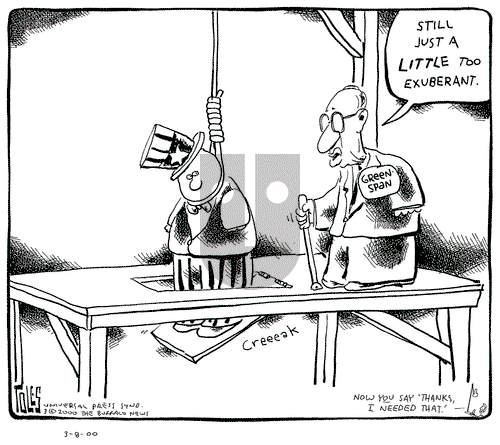 Tom Toles on Wednesday March 22, 2000 Comic Strip