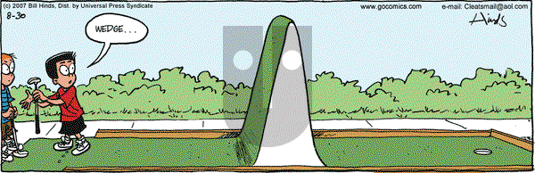 Cleats on Thursday August 30, 2007 Comic Strip
