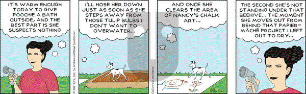 Nancy on Friday March 5, 2021 Comic Strip