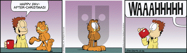 Garfield on Thursday December 26, 2019 Comic Strip