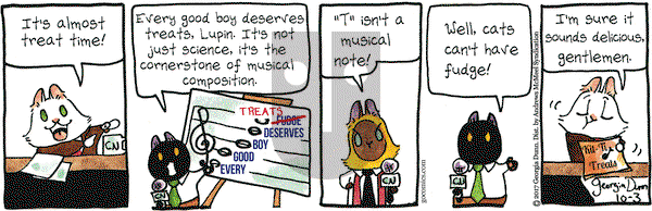Breaking Cat News on Tuesday October 3, 2017 Comic Strip