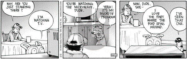 Get Fuzzy on Tuesday February 3, 2004 Comic Strip