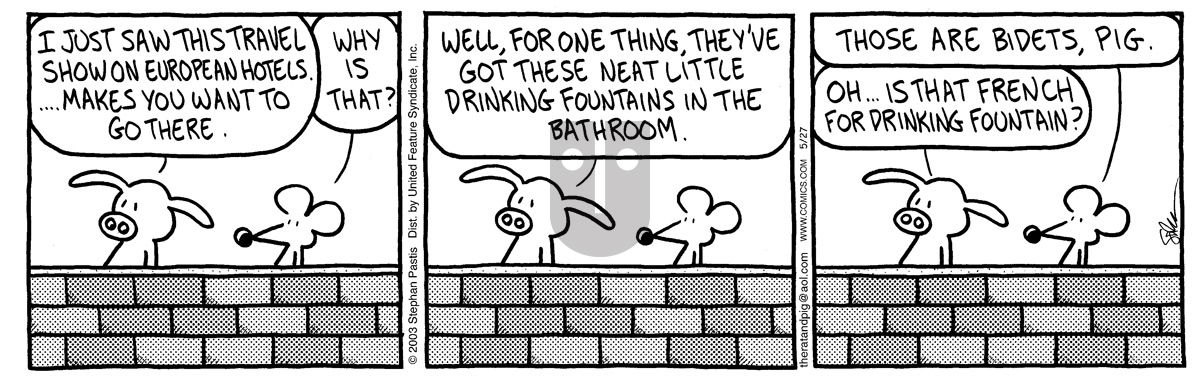 Pearls Before Swine - Tuesday May 27, 2003 Comic Strip