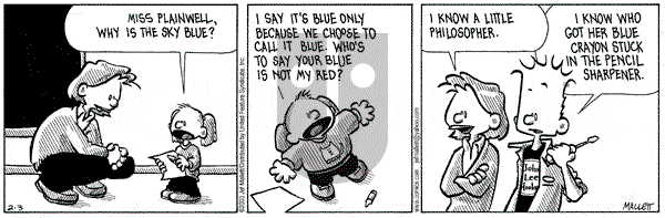 Frazz on Monday February 3, 2003 Comic Strip