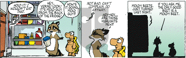 Over the Hedge on Tuesday March 13, 2018 Comic Strip