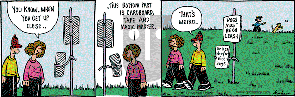 Overboard on Tuesday October 20, 2015 Comic Strip