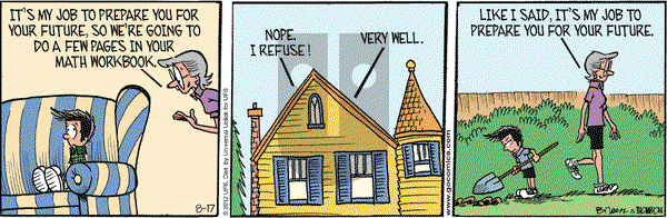 Grand Avenue on Friday August 17, 2012 Comic Strip