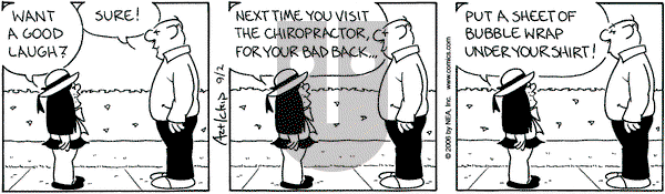 The Born Loser on Saturday September 2, 2006 Comic Strip