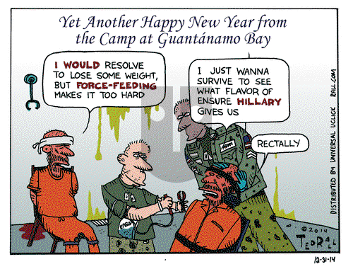 Ted Rall on Wednesday December 31, 2014 Comic Strip