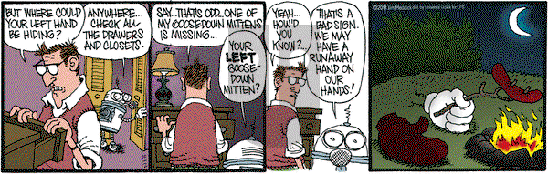 Monty on Wednesday October 12, 2011 Comic Strip