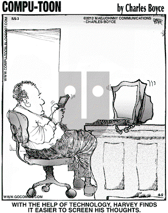 Compu-toon on Monday April 9, 2012 Comic Strip