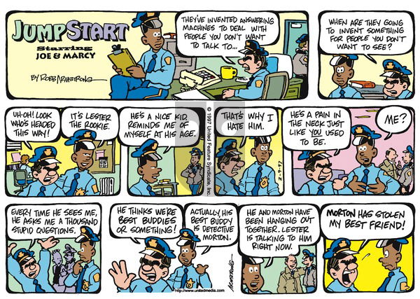 JumpStart on Sunday February 9, 1997 Comic Strip