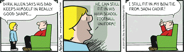 The Born Loser on Monday April 29, 2019 Comic Strip