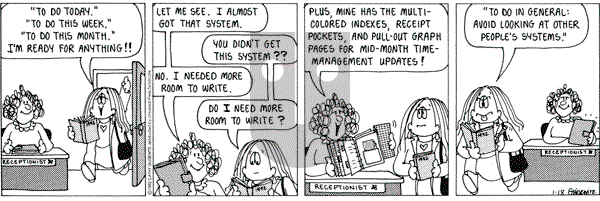 Cathy Classics on Saturday January 18, 1992 Comic Strip