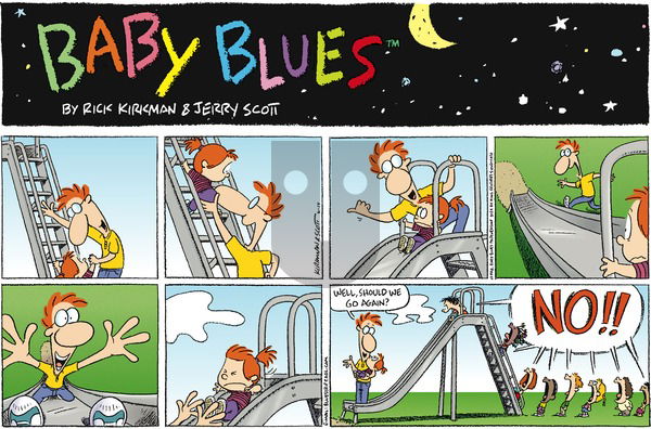 Baby Blues on Sunday June 14, 1998 Comic Strip