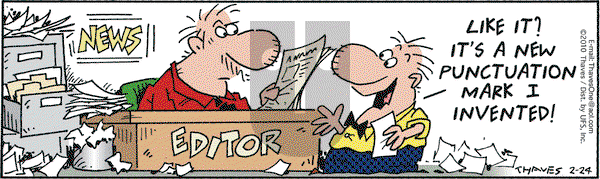 Frank and Ernest on Wednesday February 24, 2010 Comic Strip