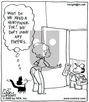 Kit 'N' Carlyle on Thursday October 27, 2005 Comic Strip