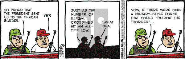 La Cucaracha on Wednesday April 18, 2018 Comic Strip