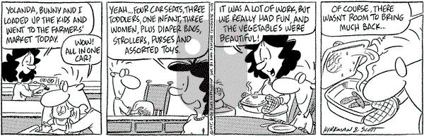 Baby Blues on Wednesday November 29, 1995 Comic Strip