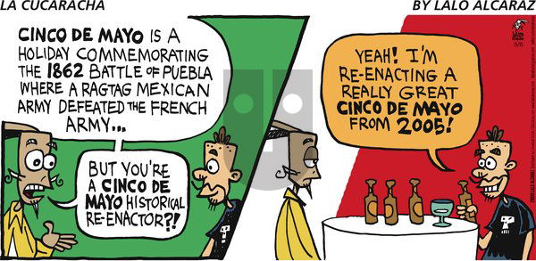 La Cucaracha on Sunday May 6, 2012 Comic Strip