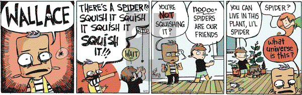 Wallace the Brave on Saturday September 21, 2019 Comic Strip