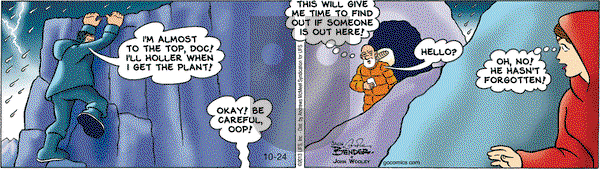 Alley Oop on Wednesday October 24, 2018 Comic Strip