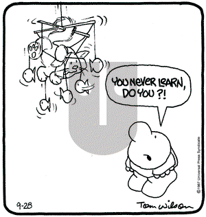 Ziggy on Monday September 28, 1987 Comic Strip