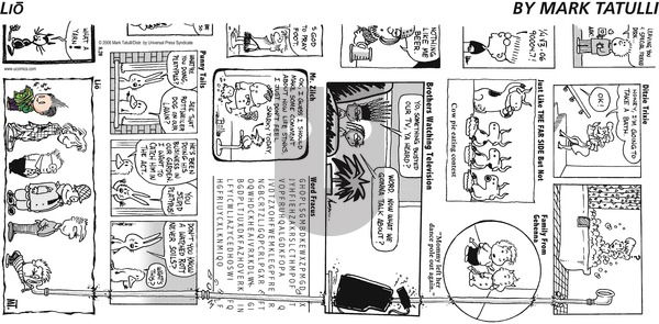 Lio on Sunday August 20, 2006 Comic Strip