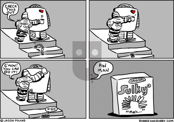 Robbie and Bobby on Wednesday May 28, 2025 Comic Strip