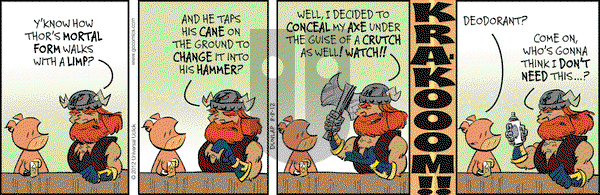 Ink Pen on Wednesday August 8, 2012 Comic Strip