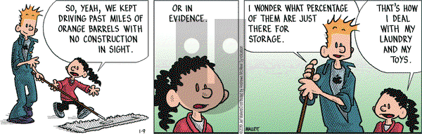 Frazz on Wednesday January 9, 2019 Comic Strip