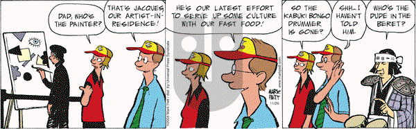 Lucky Cow on Monday November 29, 2004 Comic Strip
