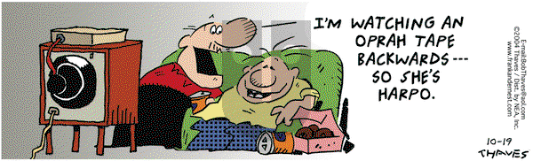 Frank and Ernest on Tuesday October 19, 2004 Comic Strip
