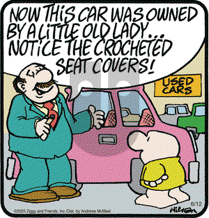Ziggy on Thursday June 12, 2025 Comic Strip