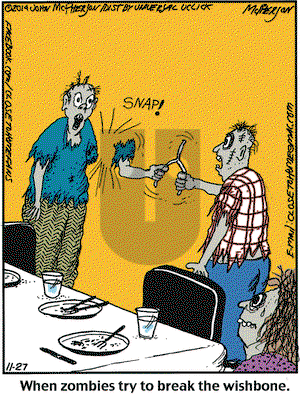 Close to Home on Thursday November 27, 2014 Comic Strip