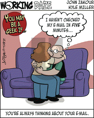 Working Daze on Wednesday September 19, 2007 Comic Strip