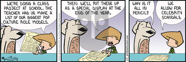 DeFlocked on Saturday January 5, 2019 Comic Strip
