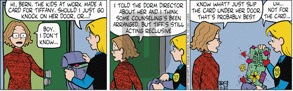 Luann on Monday November 20, 2017 Comic Strip