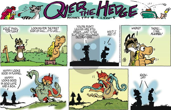 Over the Hedge on Sunday October 10, 2021 Comic Strip