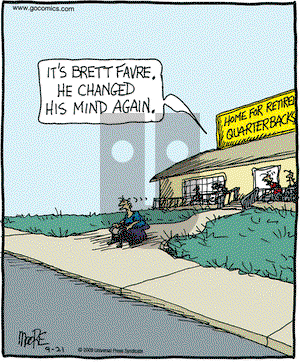 In the Bleachers on Monday September 21, 2009 Comic Strip