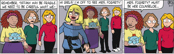 Luann on Saturday March 17, 2018 Comic Strip