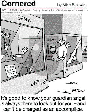 Cornered on Wednesday May 7, 2008 Comic Strip
