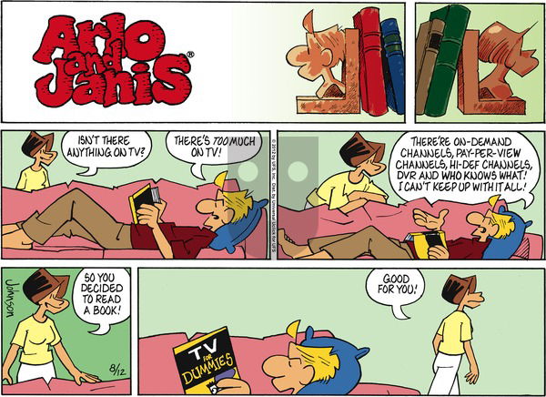 Arlo and Janis on Sunday August 12, 2012 Comic Strip