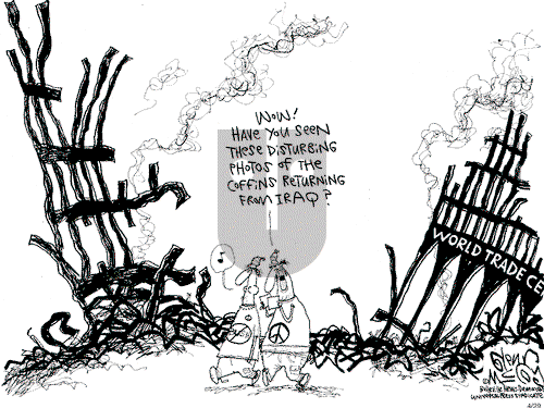 Glenn McCoy on Thursday April 29, 2004 Comic Strip