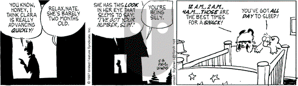 Over the Hedge on Thursday May 8, 1997 Comic Strip