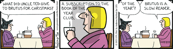 The Born Loser - Thursday December 28, 2023 Comic Strip