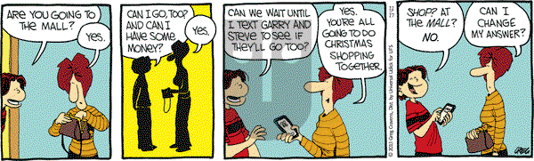 The Buckets on Tuesday December 17, 2013 Comic Strip