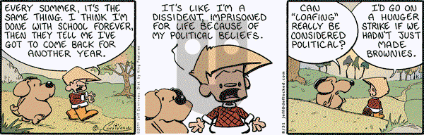 DeFlocked on Wednesday August 31, 2011 Comic Strip