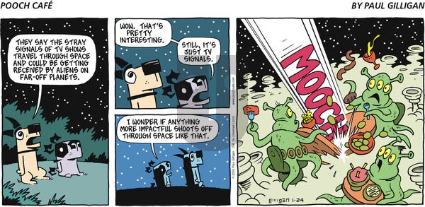 Pooch Cafe on Sunday January 24, 2016 Comic Strip